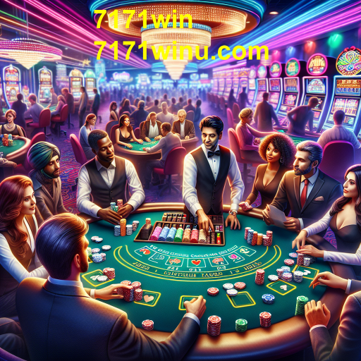 Descubra a Emoção do Live Casino no 7171win